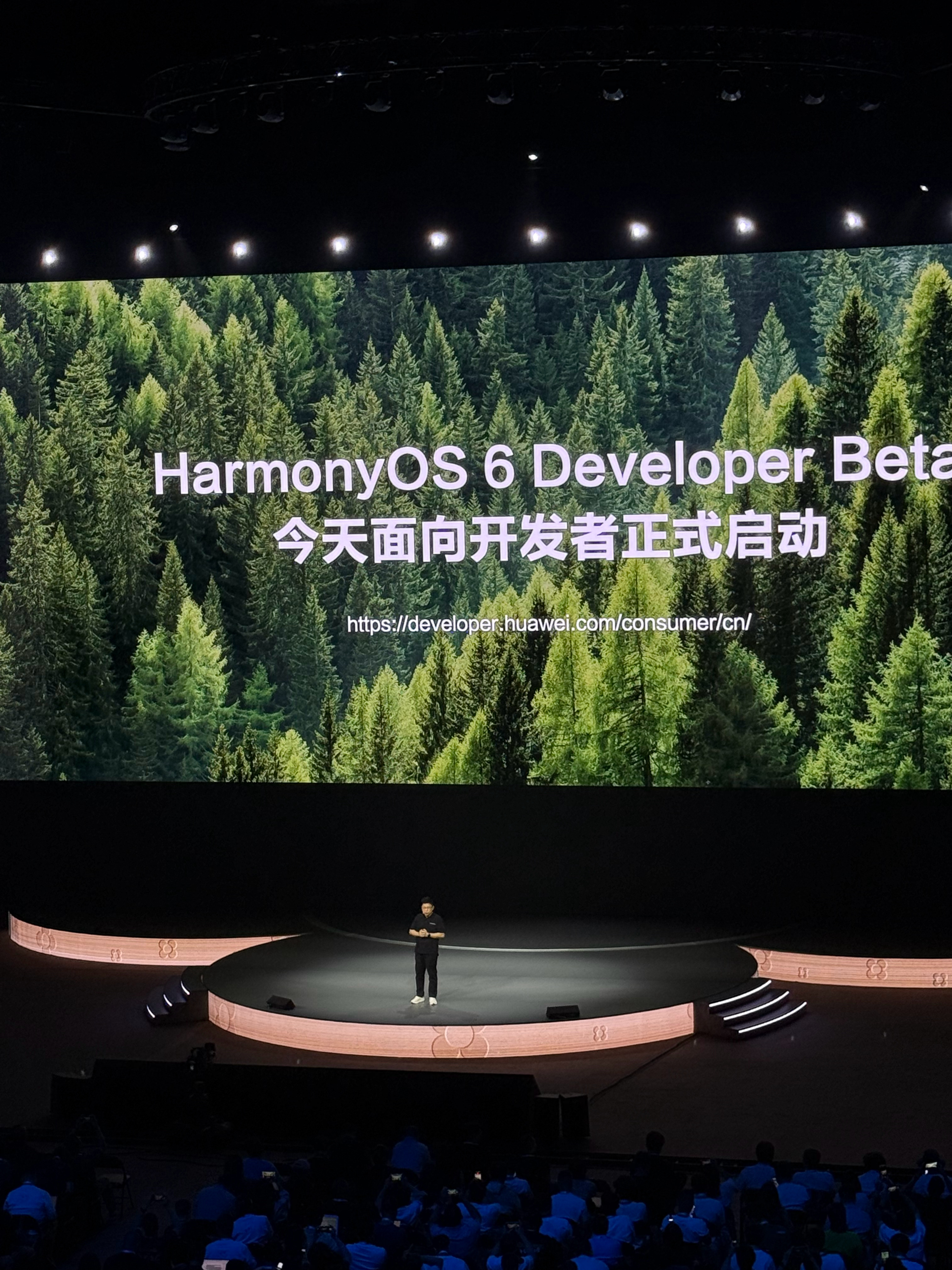 6月20日，华为正式宣布HarmonyOS6启动开发者Beta。HarmonyO