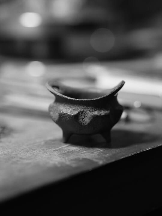 手捏壶 细品器物之美 茶道具 紫砂 手作器物
