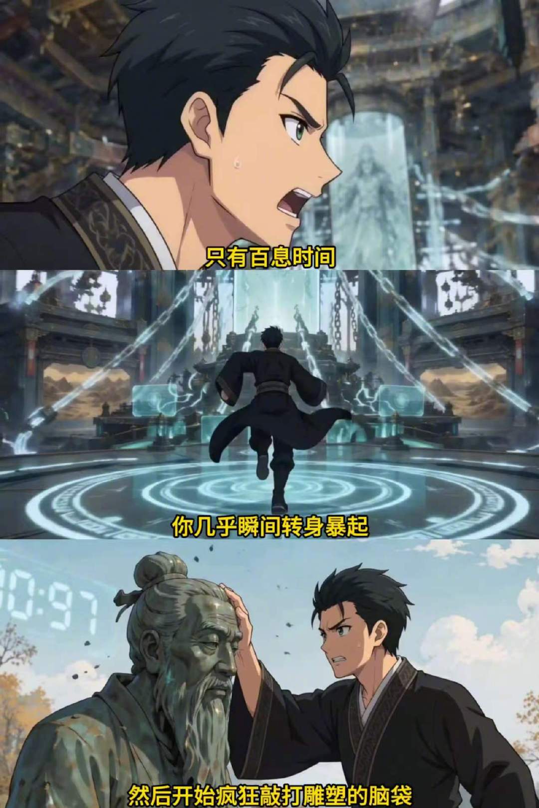 ai漫剧行业6个月可更1000集 被AI漫剧的产能惊到，《三千庇护》六个月狂更一