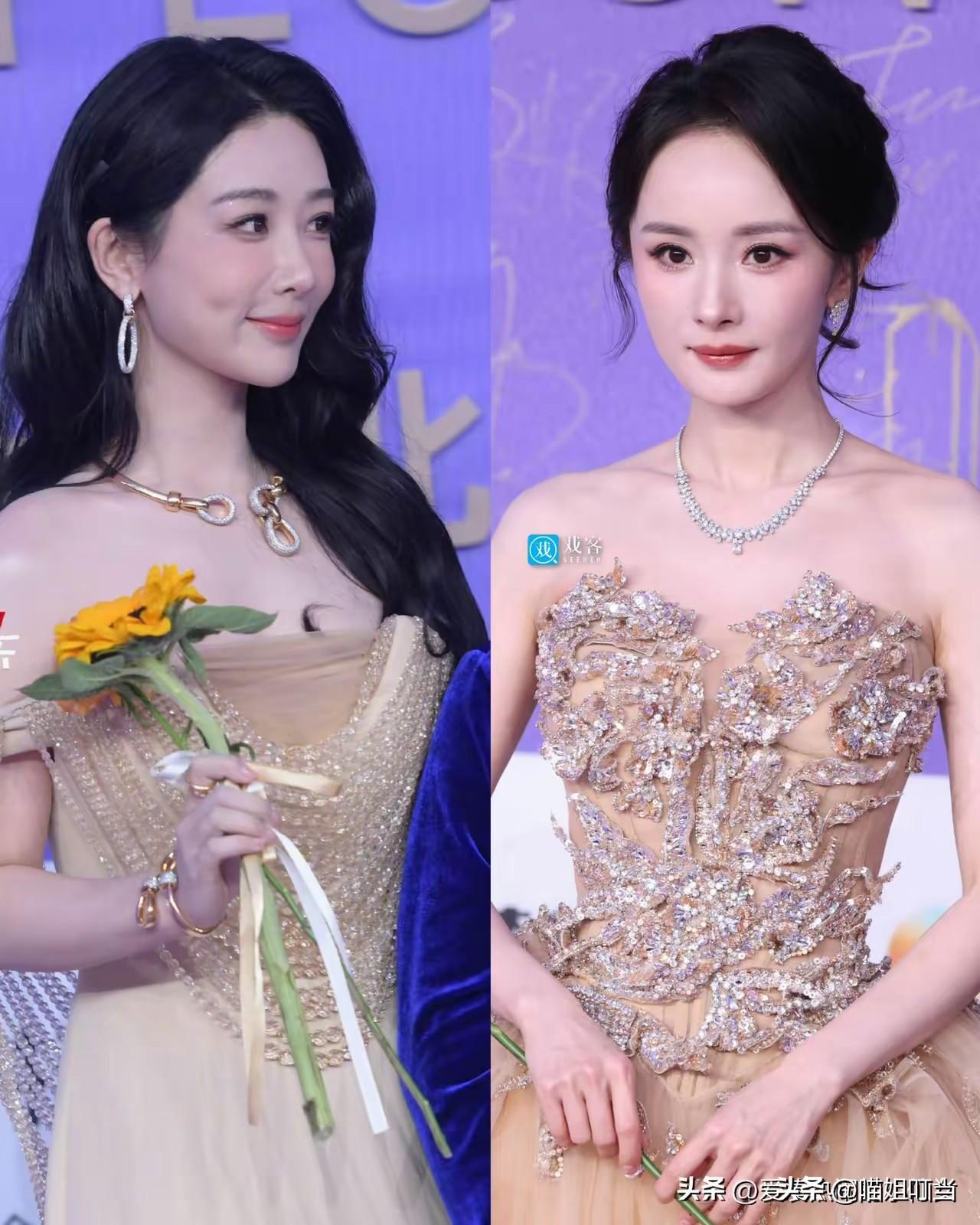 果真呀，上了年纪的女人还是要有点肉肉才更好看！不信你看，在8月10日百花奖晚会现