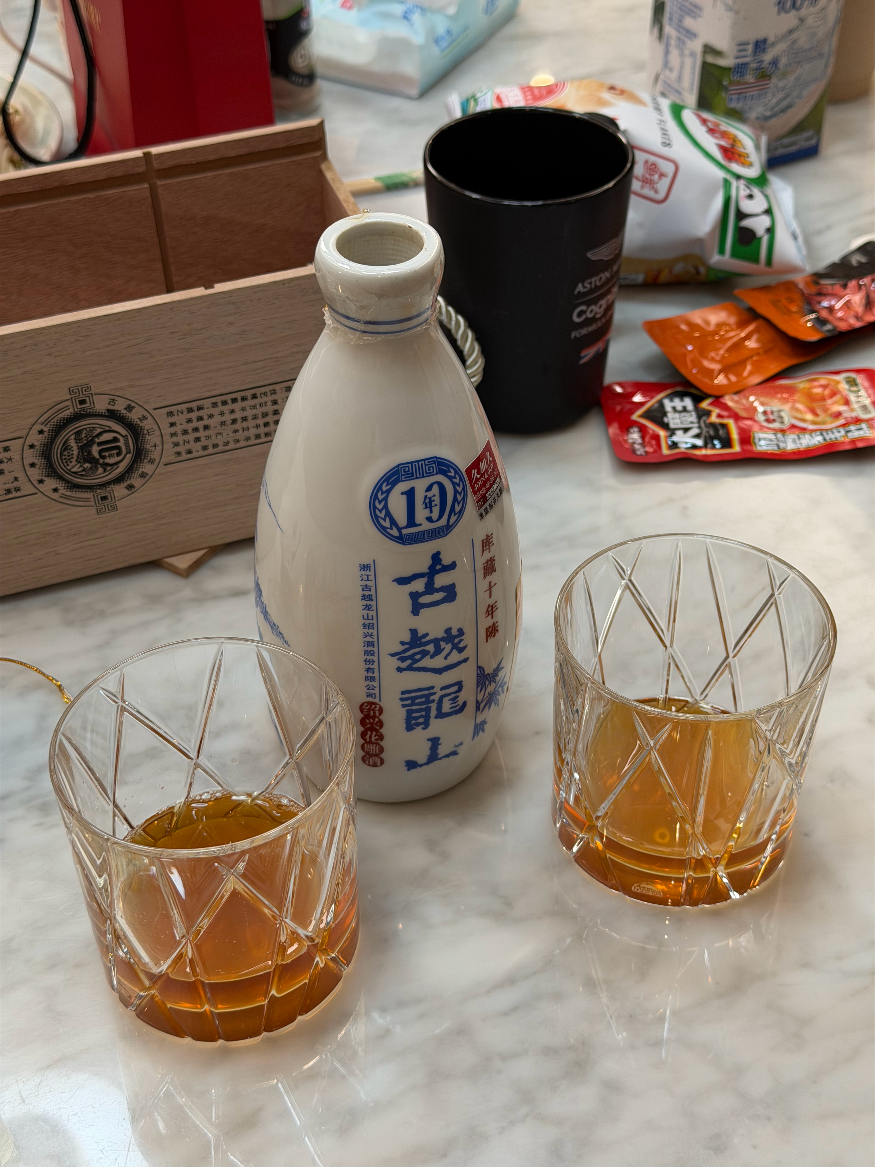 董事长说想喝黄酒，必须安排木盒的！！ 苏州