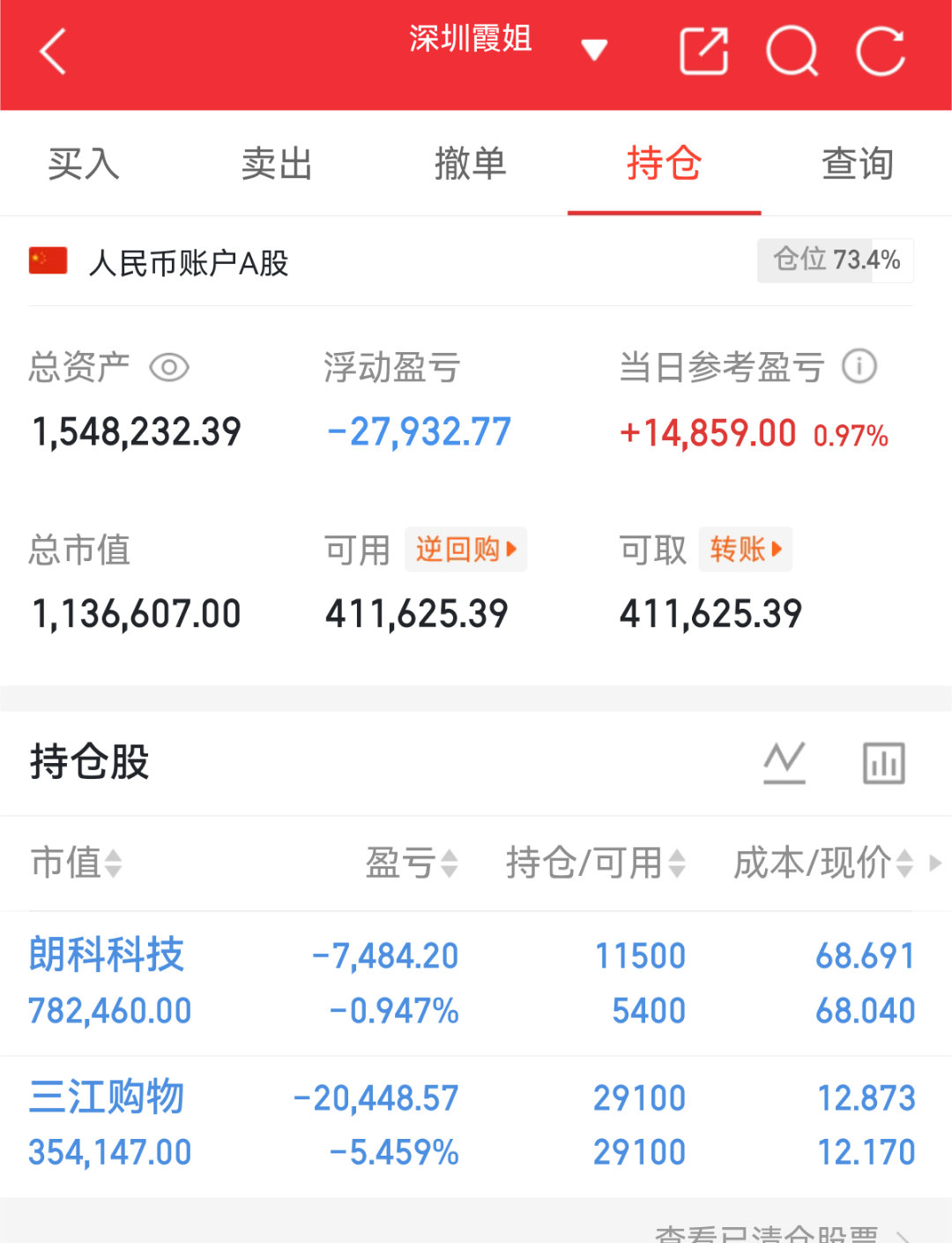 实盘翻盘Day87打卡✨相信光，成为光。不追高、不恐慌，守好节奏稳住心态，慢就是