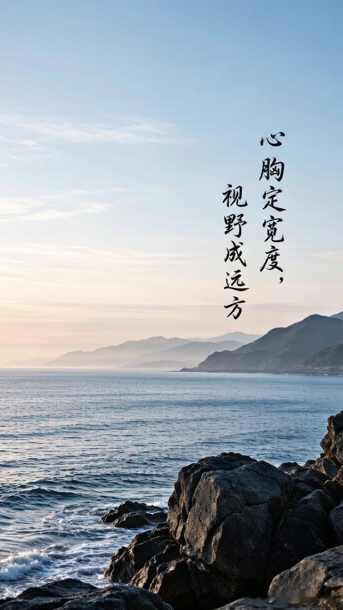 🍃💕人🍀生🌿感🌱悟💫꧂

     “心胸定宽度，视野成远方。”
