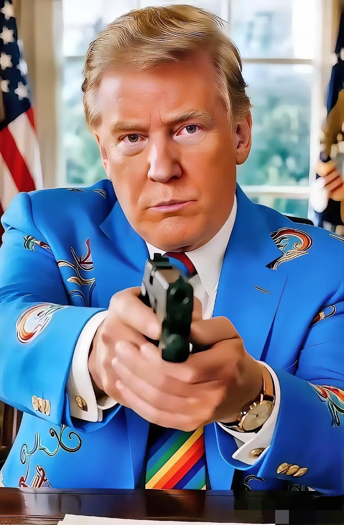 特朗普睡了，世界终于清净了。从昨晚开始，由于这位美国总统的胡言乱语，全球投资市场