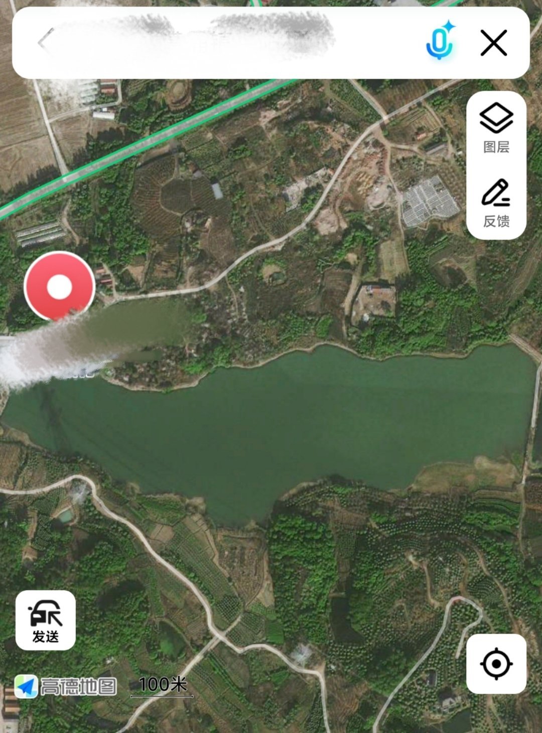 明天找了个地方钓鱼，这个水库哪个地方回出鱼？ ​​​