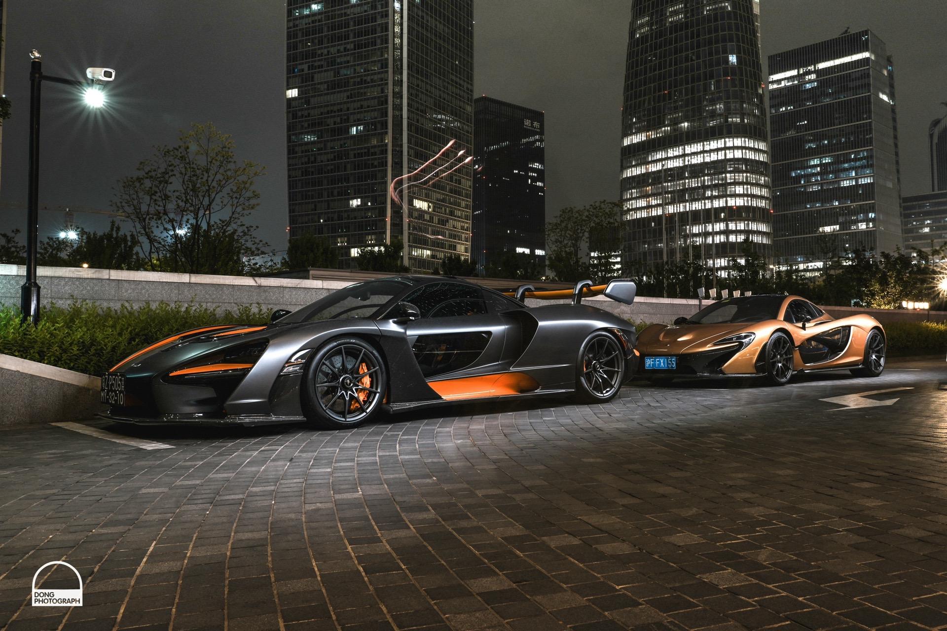 迈凯伦senna&P1。