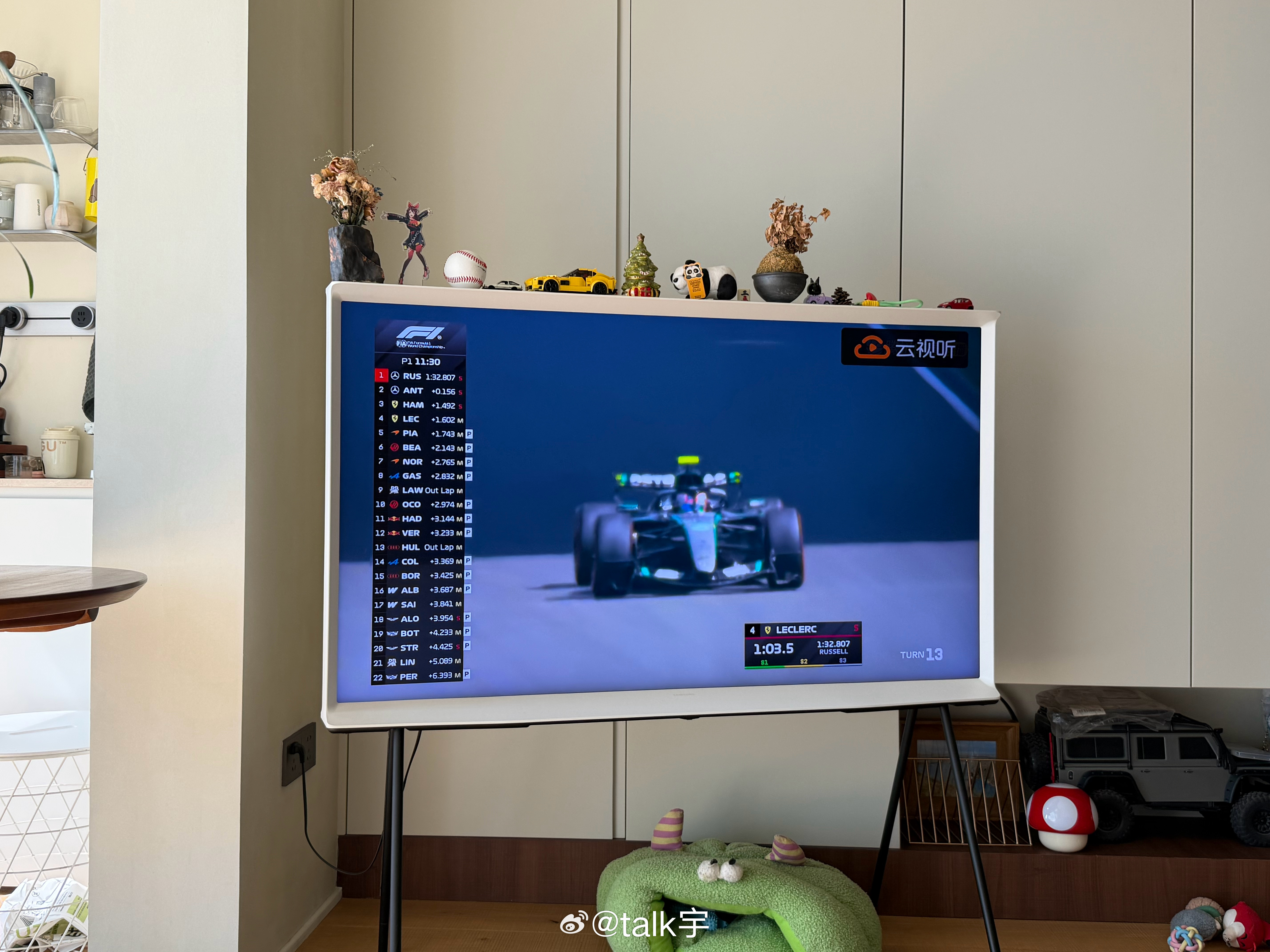 梅奔已经领先到1.5啦 已经结束啦～F12026f1中国大奖赛