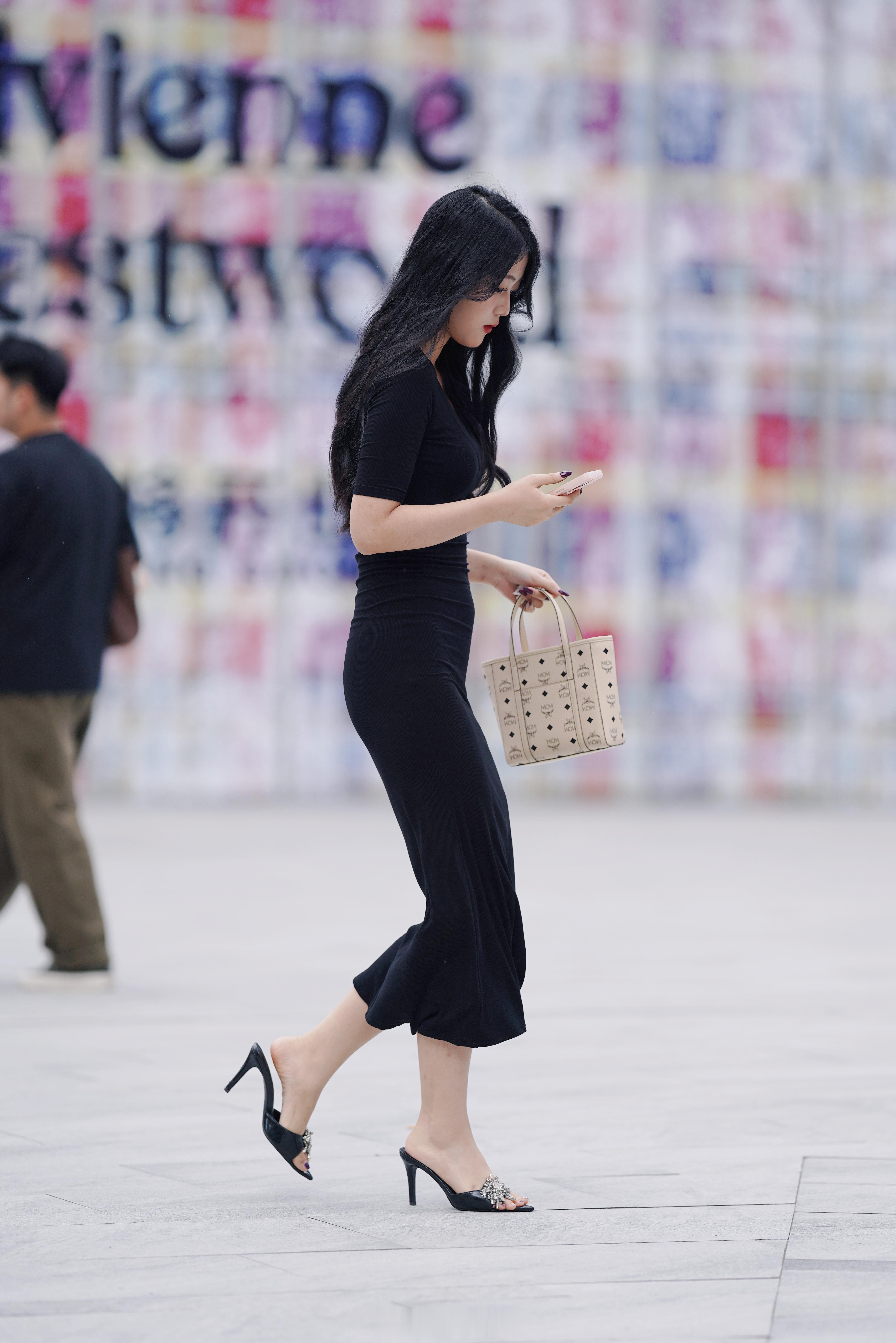 街拍美女