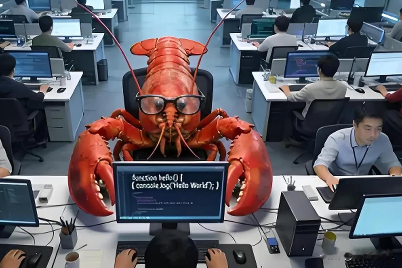 有家公司80%员工竟是“龙虾”，工作效率翻倍！
最近，一种名为“龙虾员工”的新型