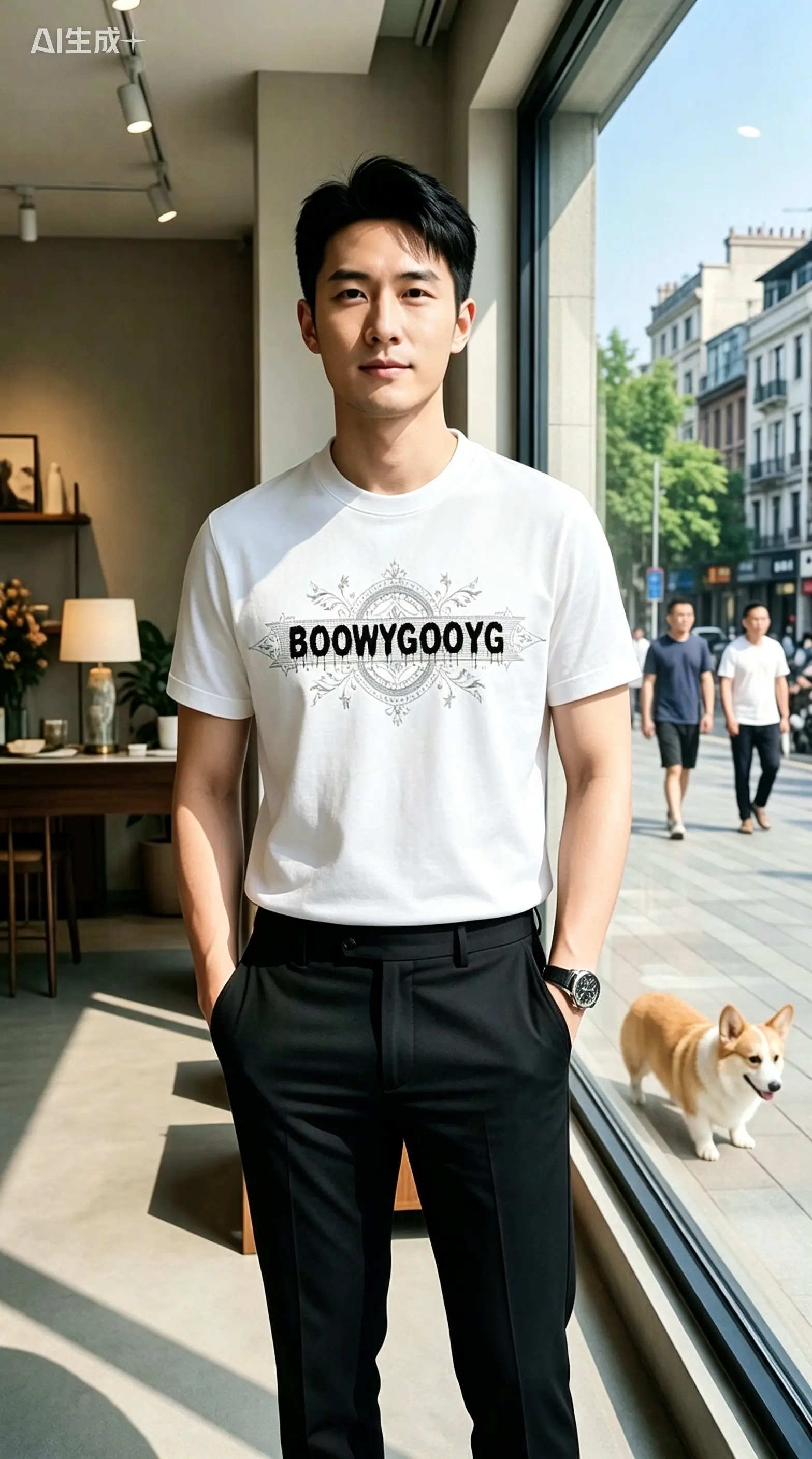 夏季男士休闲T恤