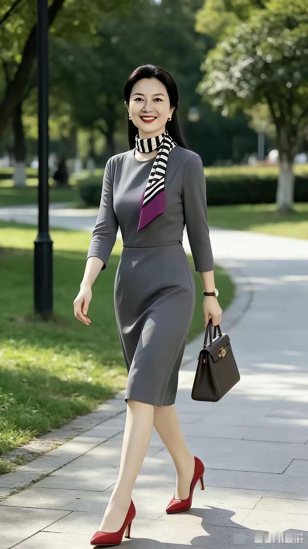 阳光自信的女人。
阳光自信的女人，心里有底气，眼里有光亮。
阳光自信的女人，穿着