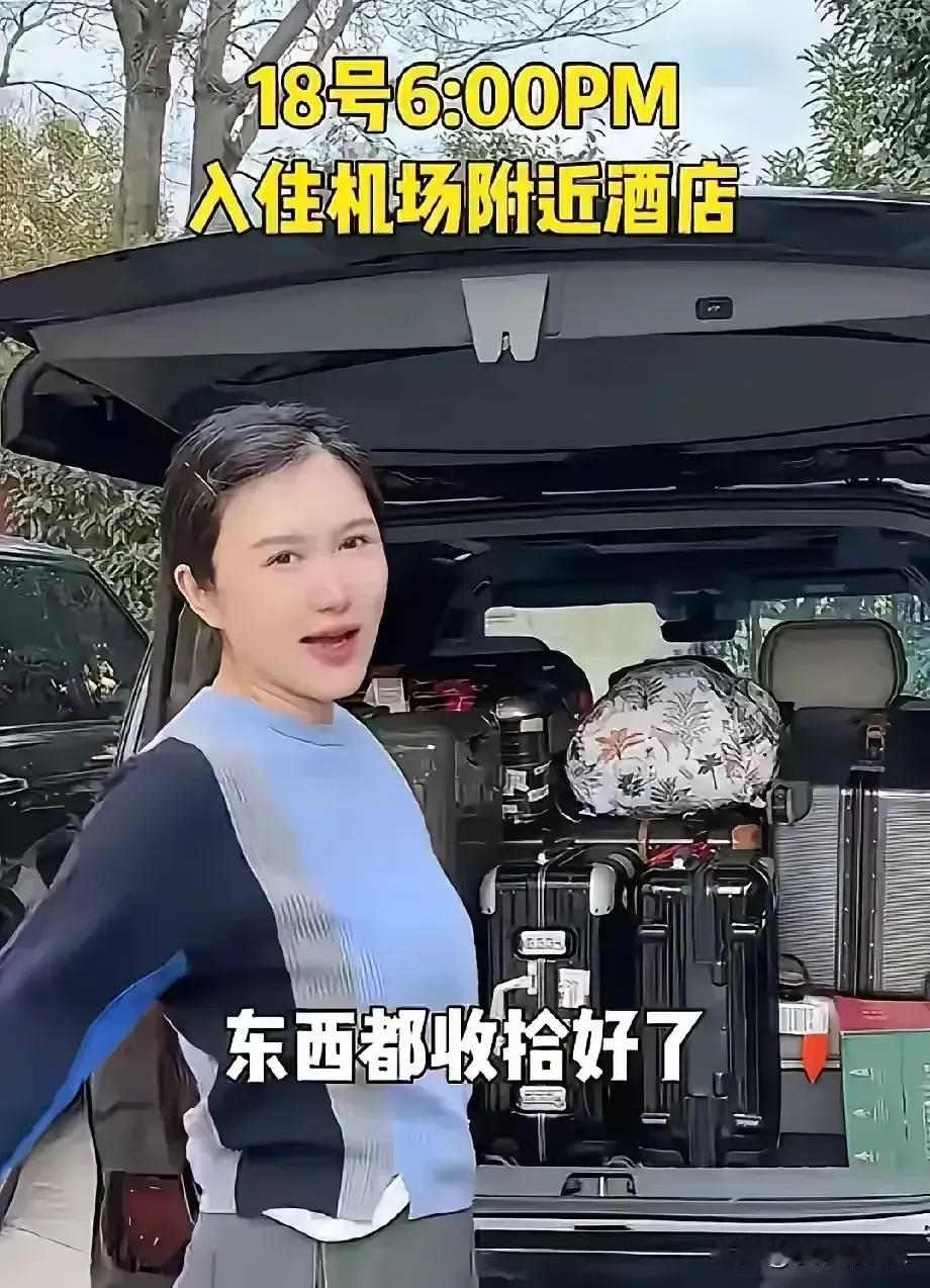 杜星霖携三子奔赴美国与张纪中团聚，所携行李多达十二件，机票费用高达二十万，尽显奢