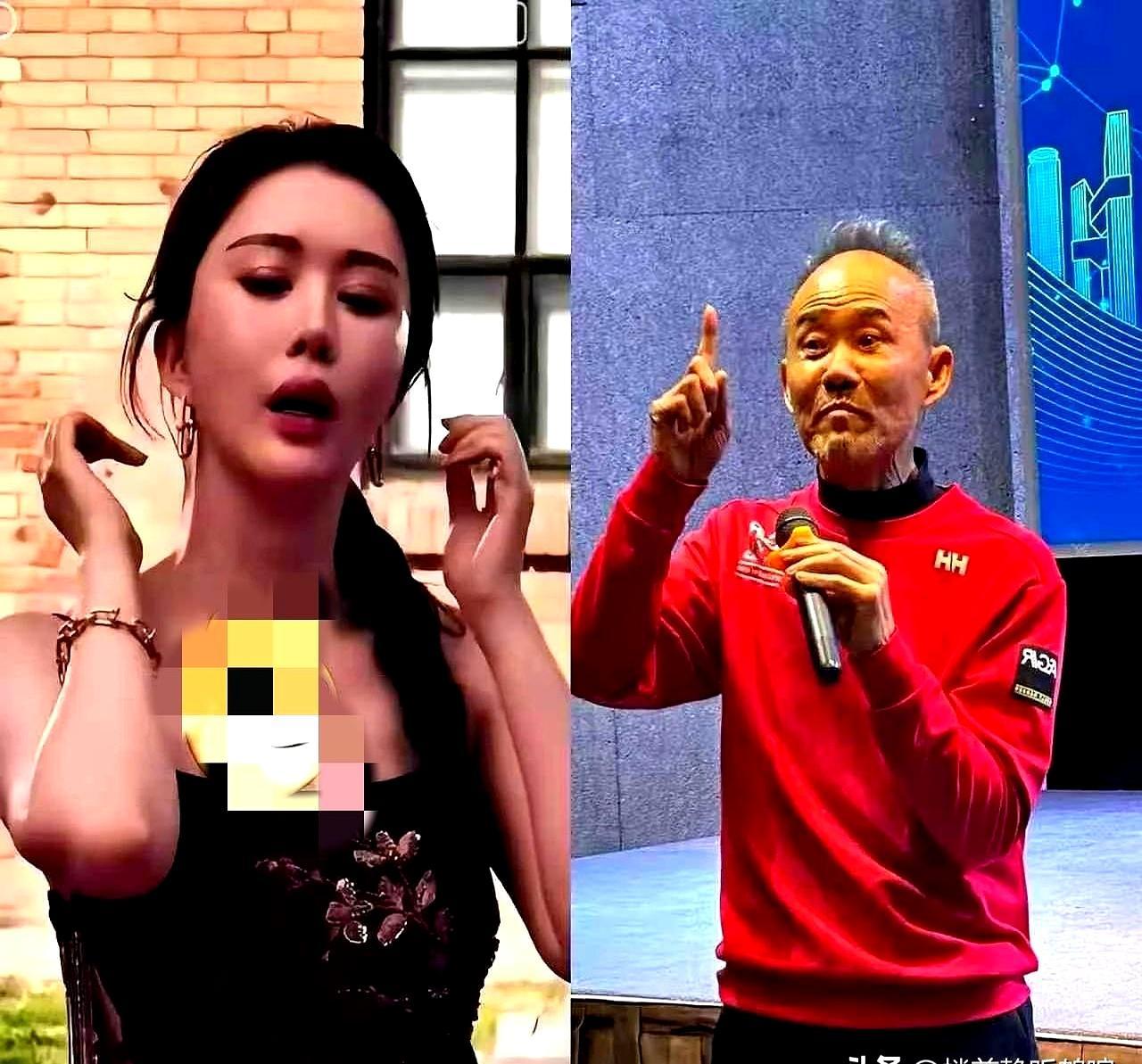 前脚刚说完不靠男人，后脚就哭了。
 
人设这东西，没流量就撑不住。眼看带货卖不动