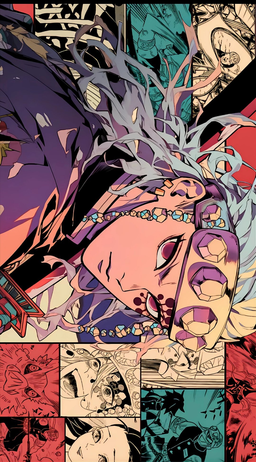 宇髄天元高清壁纸背景#漫视界企划# ​​​