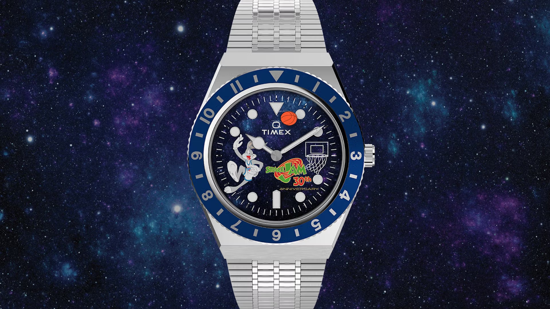 Timex 推出太空大灌篮 上映30周年限量版腕表  限量编号刻在手表背面 