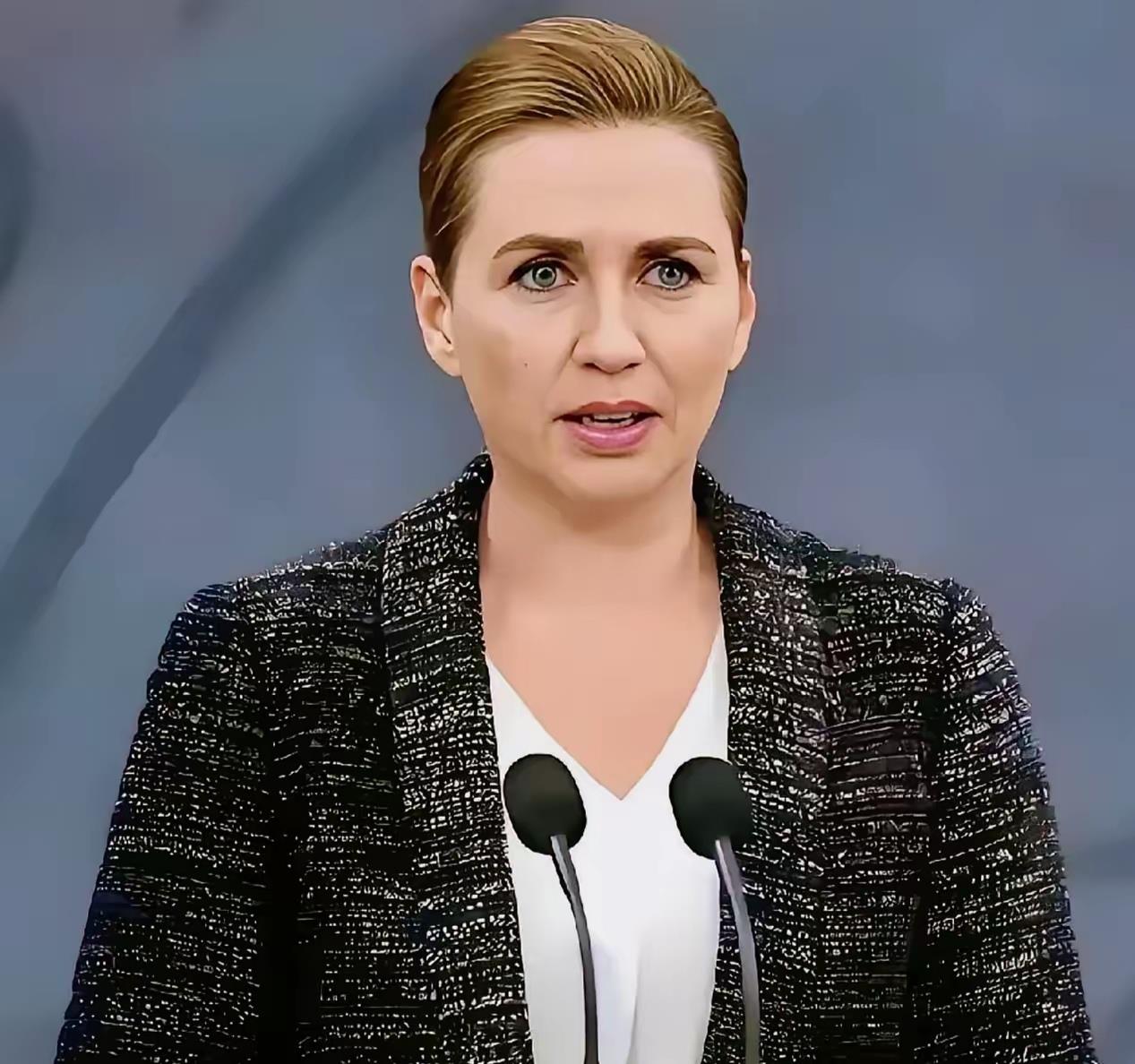 丹麦女首相一句话，直接把态度挑明了。她对着美国说，如果真敢动武抢格陵兰岛，那么包