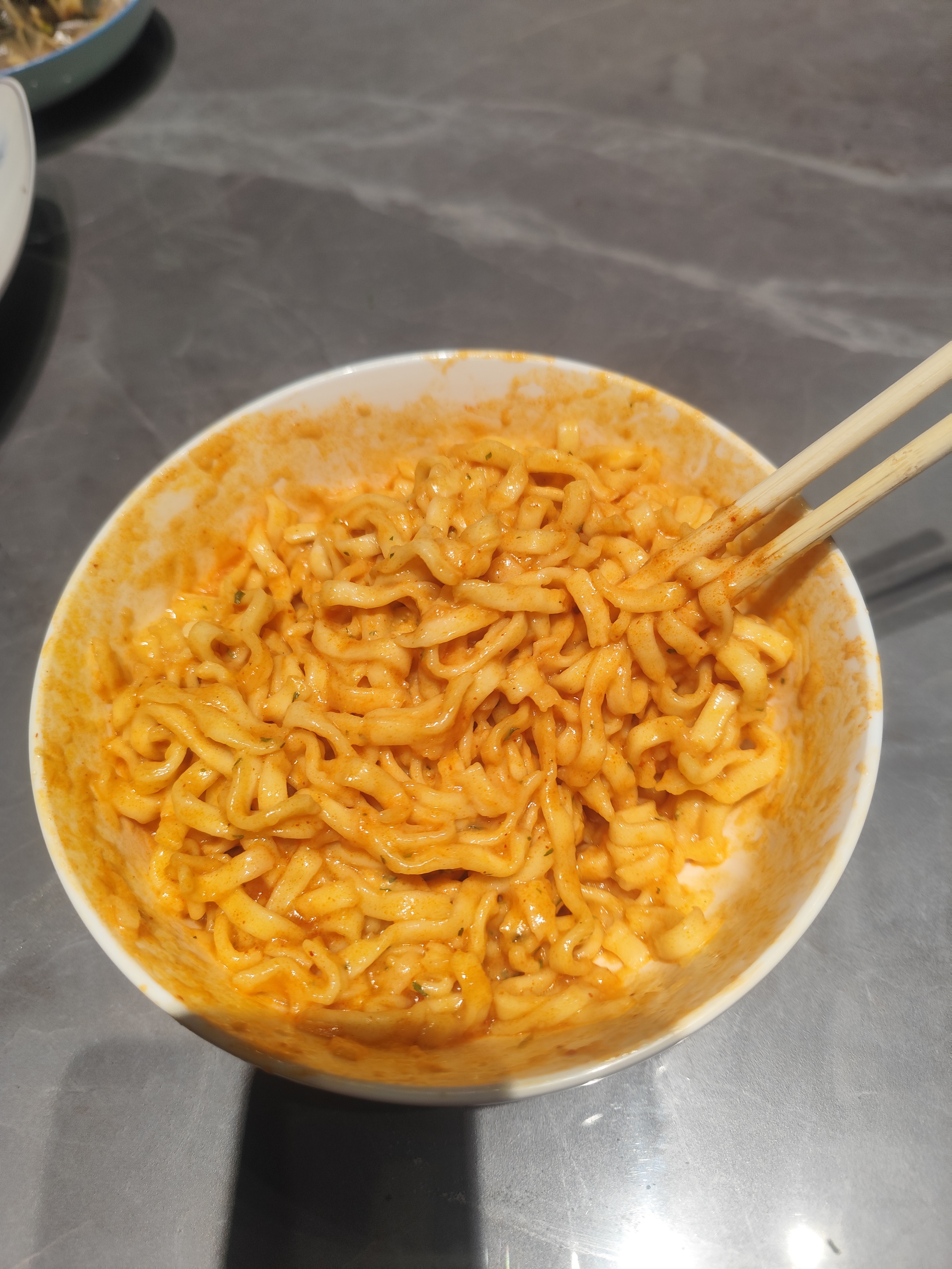 真的很爱吃奶油火鸡面