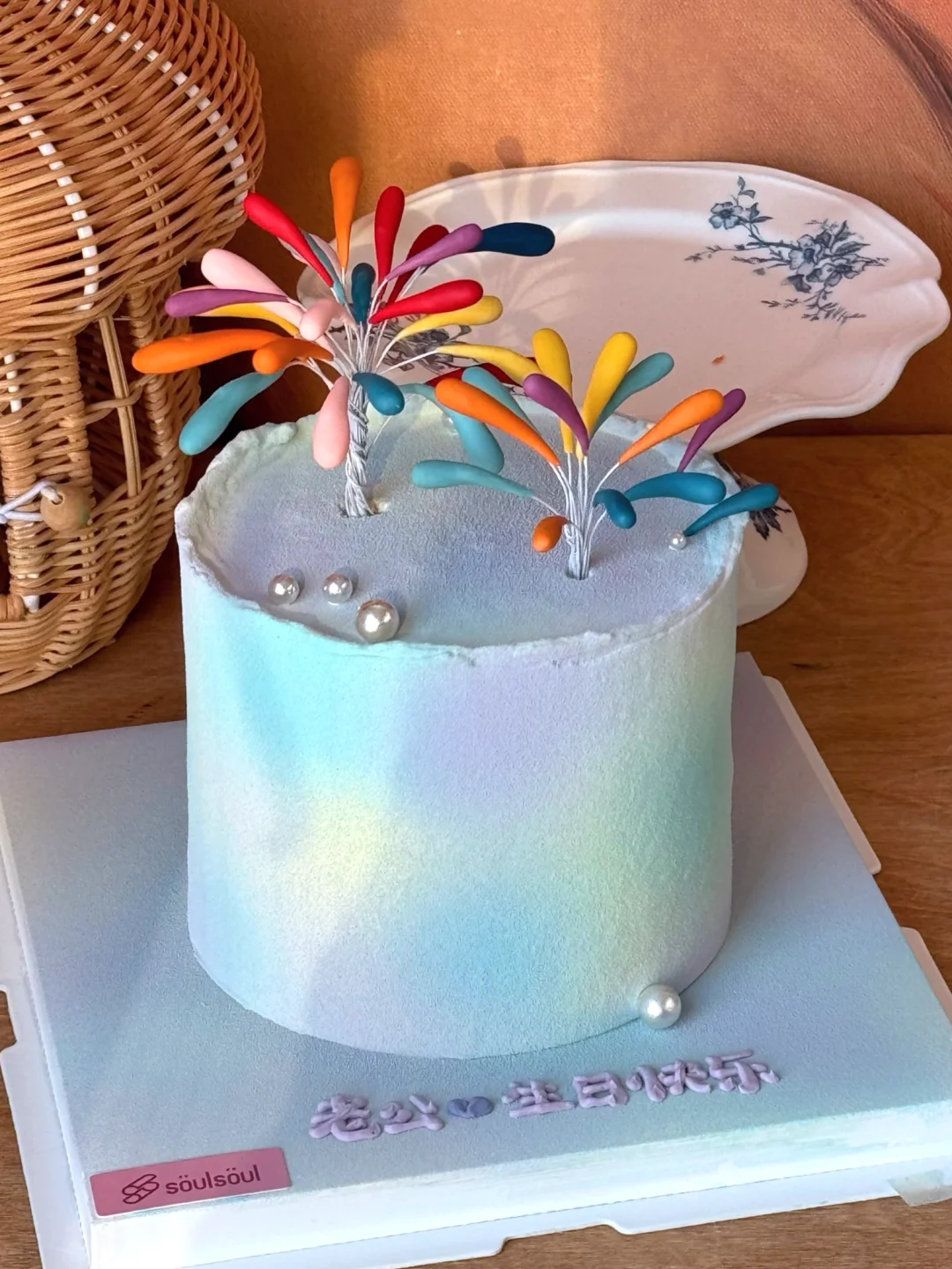 绝美！拿到蛋糕后被惊艳了