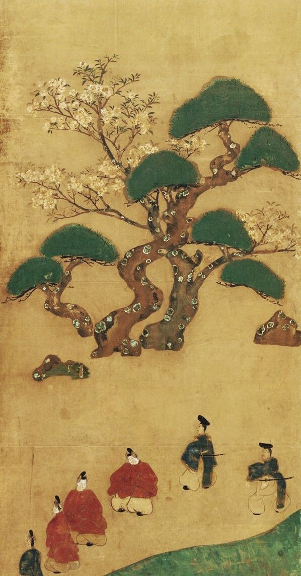 俵屋宗達工房 大原御幸図屏風 The Metropolitan Museum o