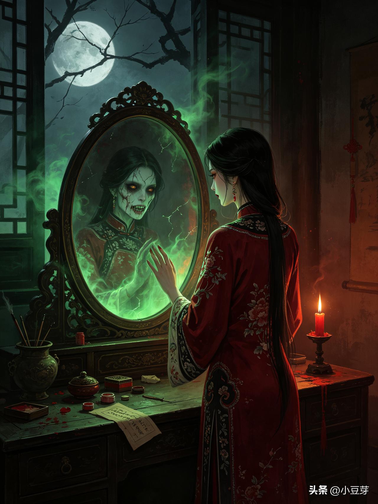 三个字证明看过《聊斋志异》，那必须是“画皮传”啊，谁当年没被这篇吓出心理阴影。