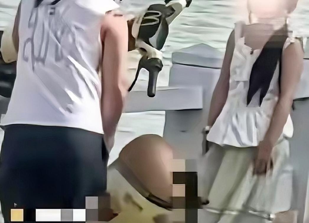 4月19日，昆明，滇池风光正好。谁能想到，一个身强力壮的男子，竟然在众目睽睽之下