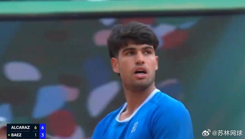 阿卡拉斯6-1,6-3巴埃斯顺利晋级蒙特卡洛大师赛第二轮向着卫冕前进ATP网坛风
