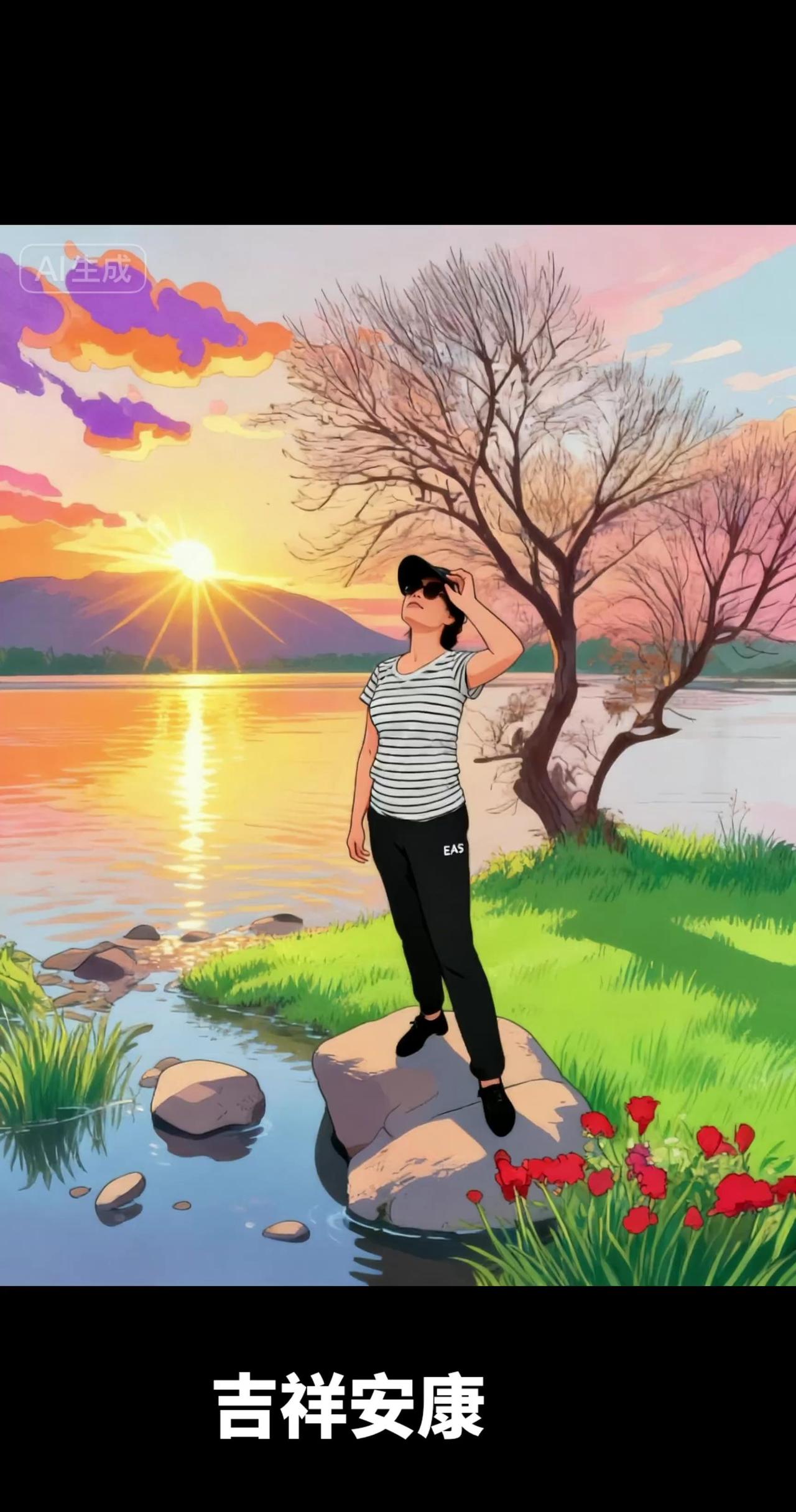 即梦AI 每日分享 生活是一种态度 带你走进画里