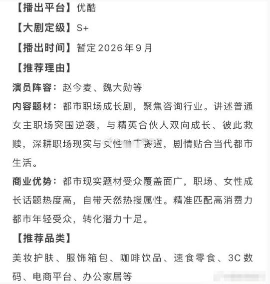 无可替代招商赵今麦魏大勋无可替代招商赵今麦魏大勋《无可替代》招商 ！！！马上就要