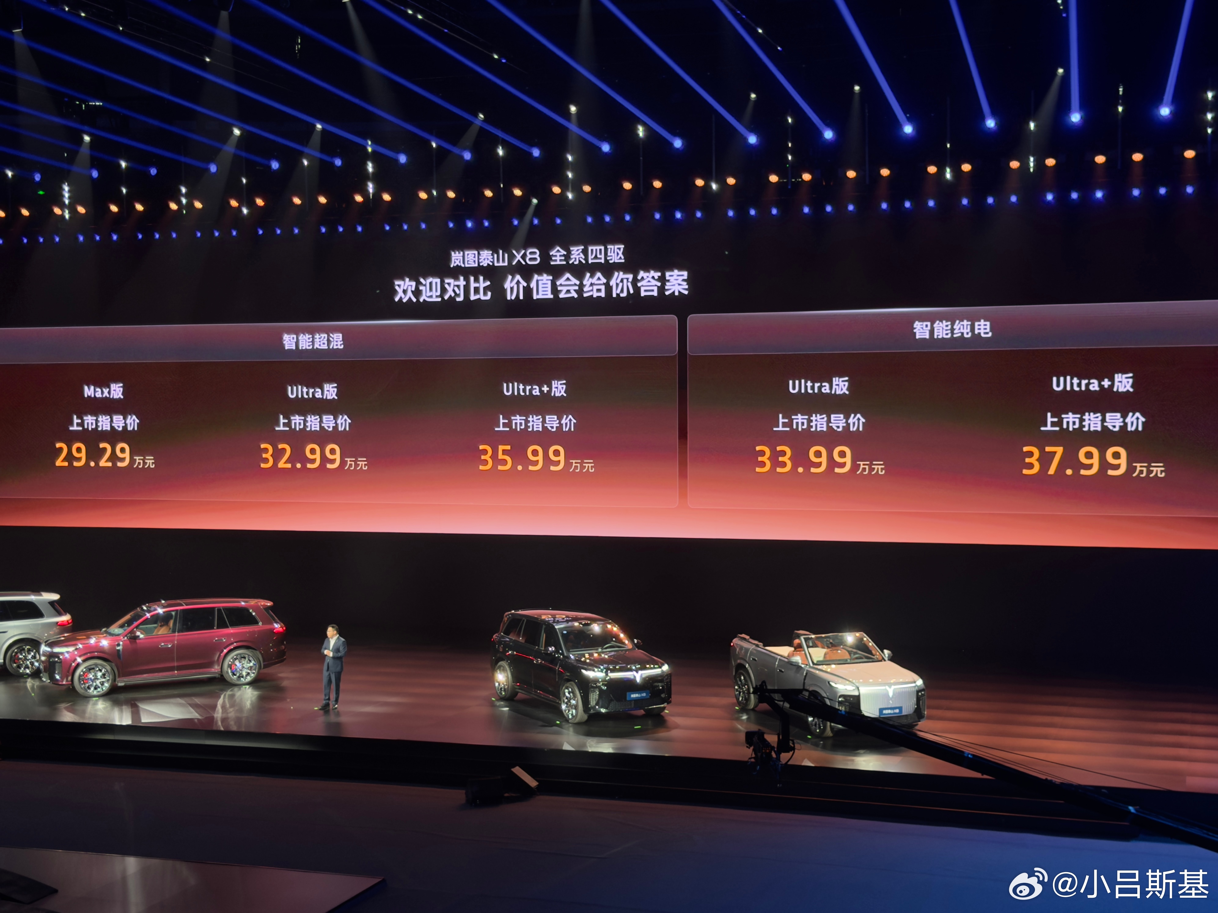岚图泰山X8正式上市:起售价29.29万，顶配37.99万，上市期照例有补贴及选