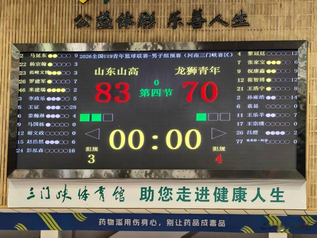 青年篮球赛正在进行，比分很接近，王证一人28分！高速男篮拿下广州，取得两连胜！