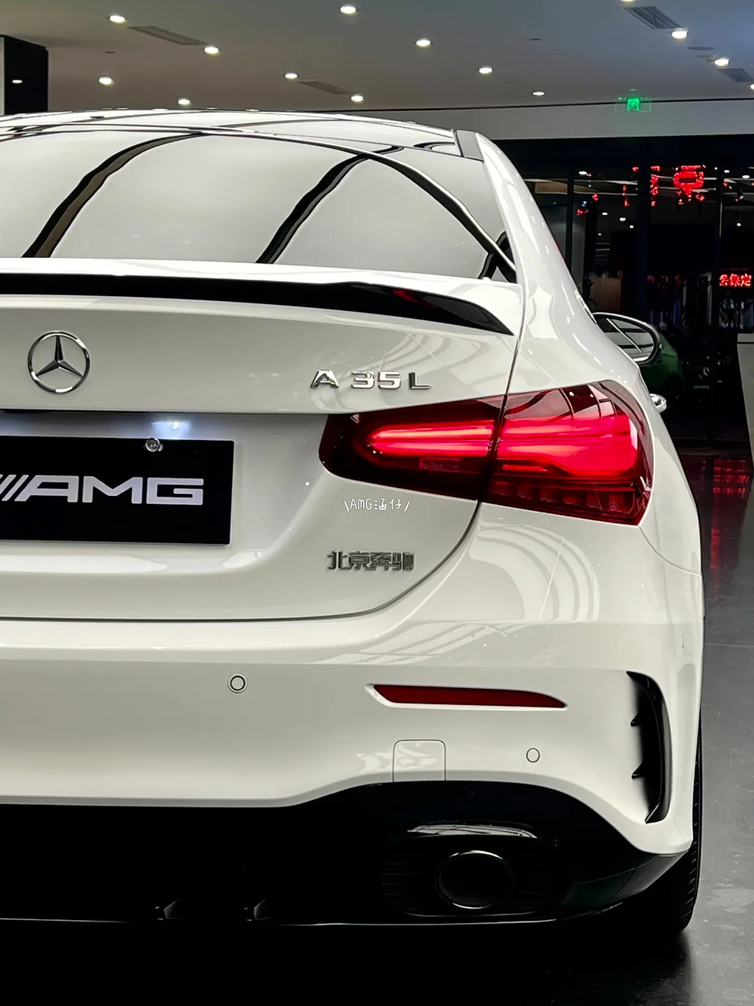 还在找黑色内饰的AMG A35L吗？我这有呢💖