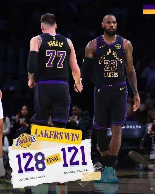 湖人主场128-121力克灰熊，詹东双星闪耀赛场1月3日，NBA常规赛迎来焦点对