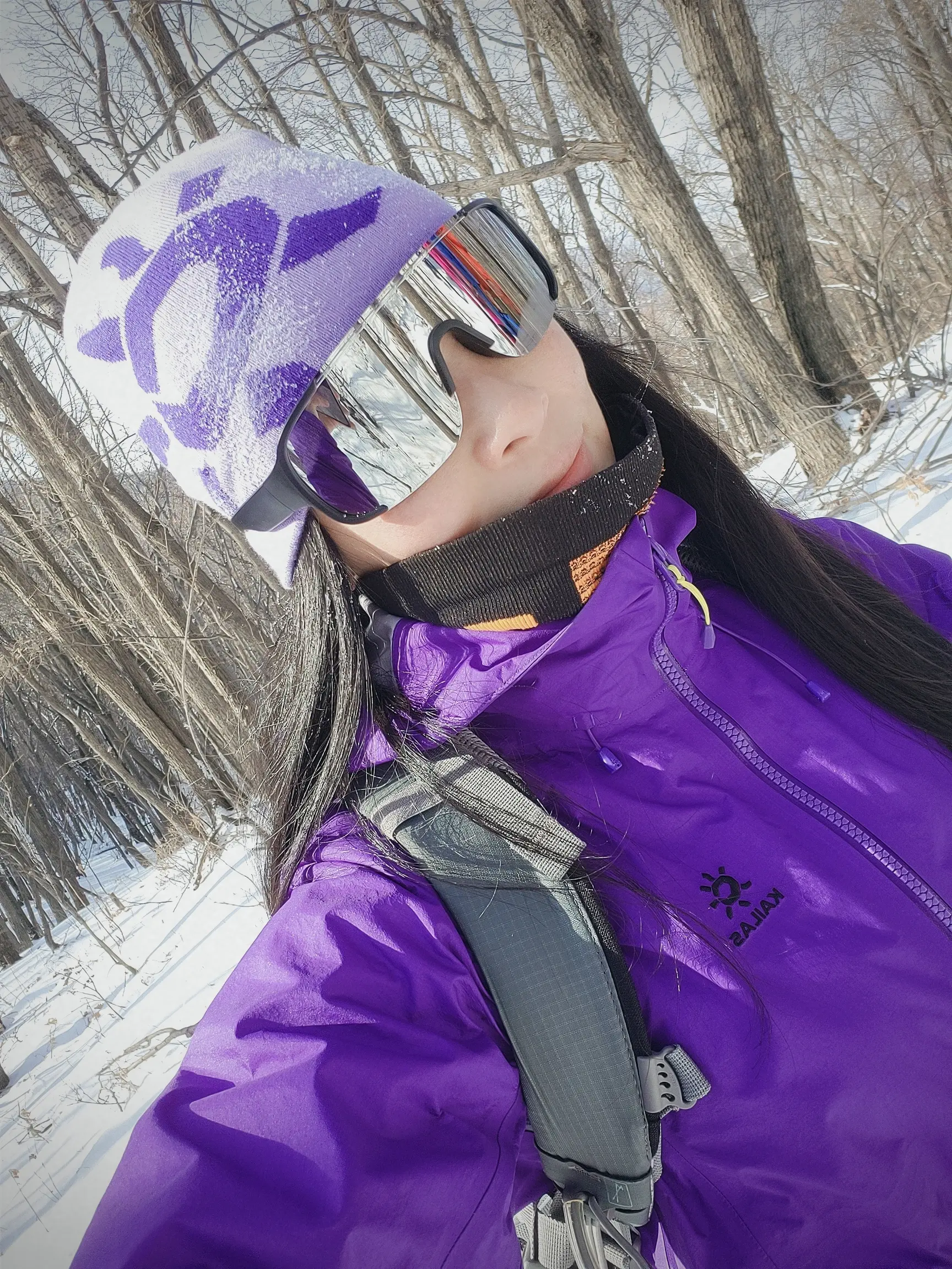 年前最后一次爬山，哈尔滨立春后的雪