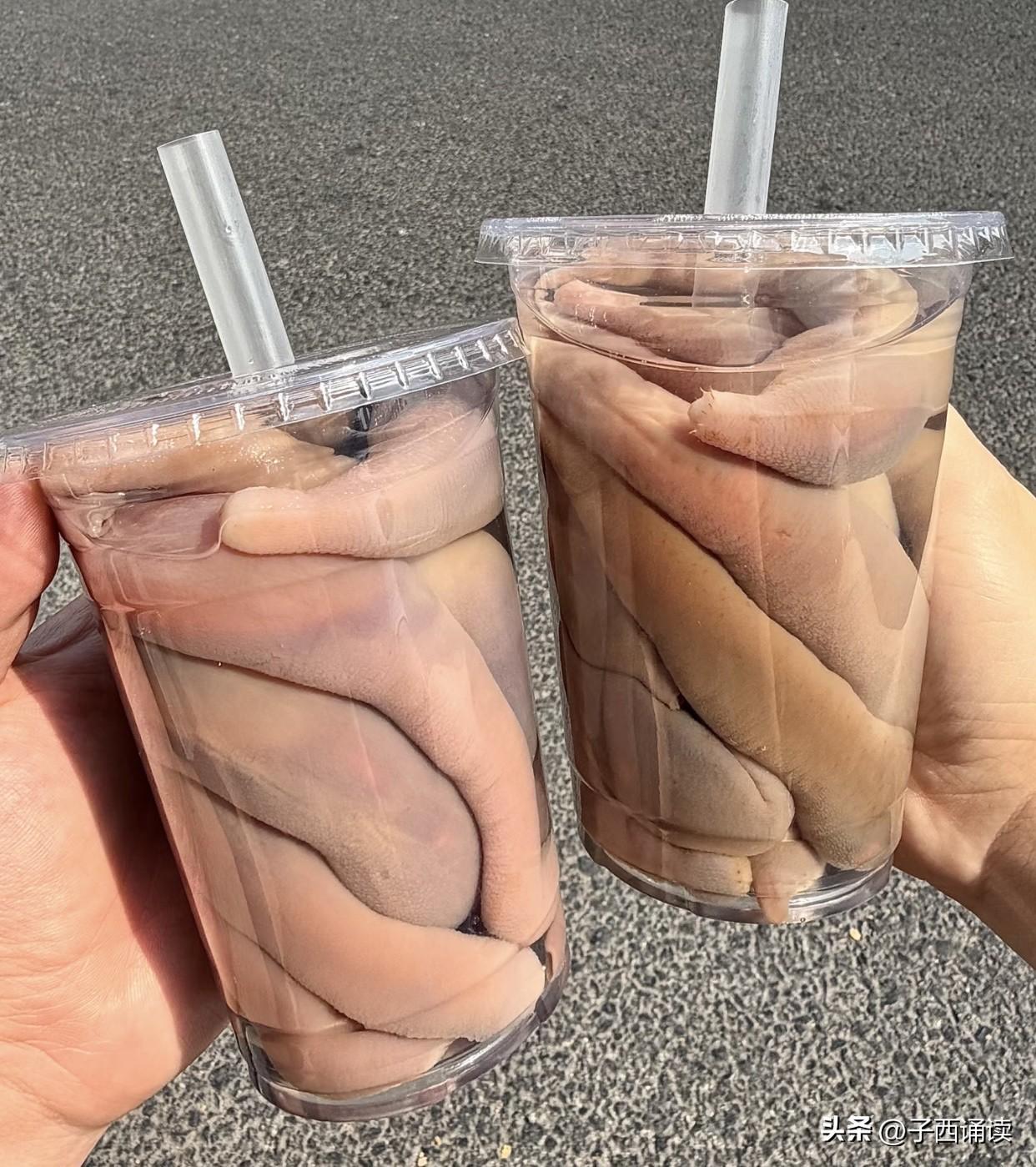 哈哈，这竟然是美食啊，看着好可怕，笑死了！