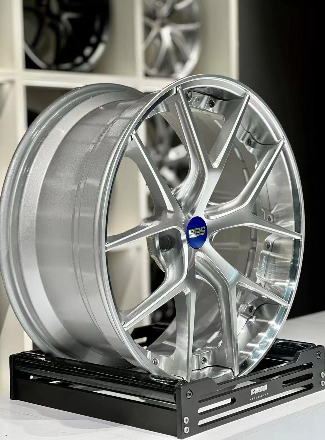 日本BBS RI-S RIS 锻造双片轮毂🈴奥迪A4 S4 A6 Avant 