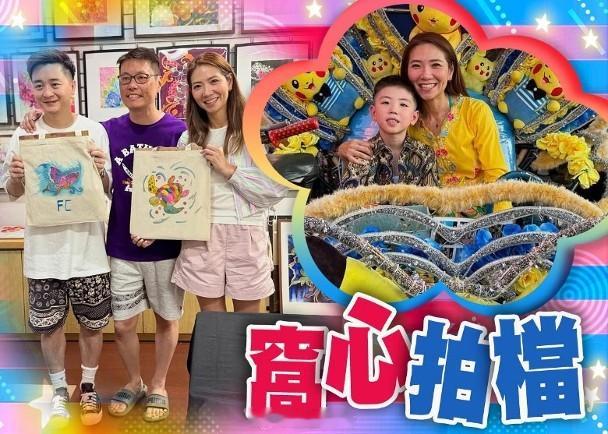 【On.cc】車婉婉囝囝不適入院　幸得拍檔譚輝智照應藝人車婉婉與歌手譚輝智早前合