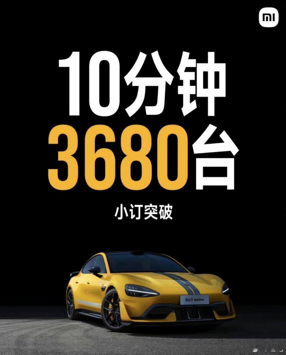 #小米SU7Ultra预售价81.49万元#配备超级三电机系统，零百加速1.98