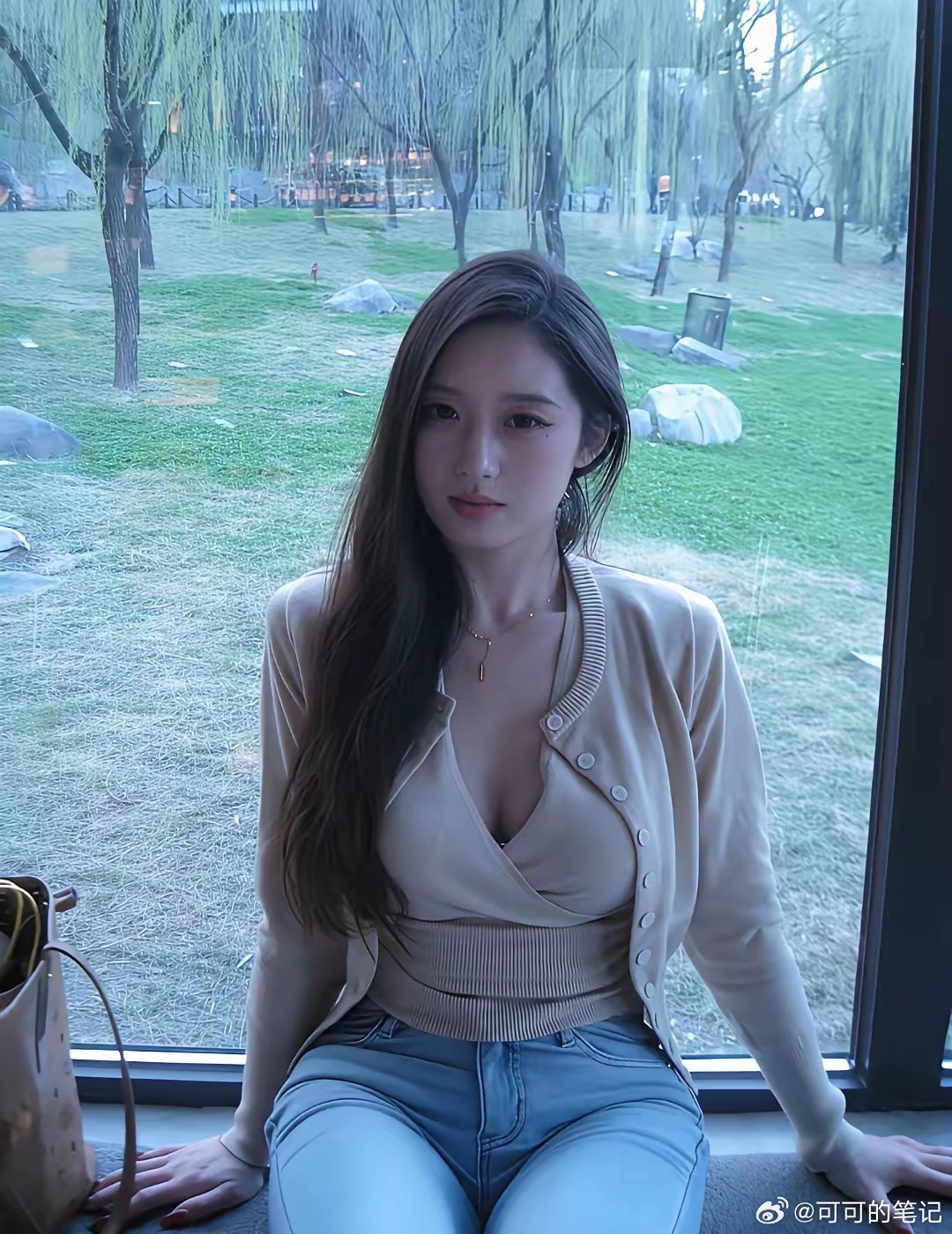 女人独有的天真 和温柔的天分 