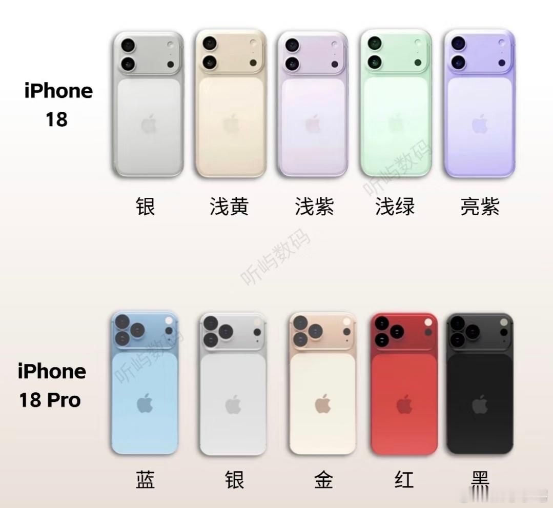 果然大家把iPhone的套路都摸清楚了，一个设计用三年，17应该是大改，18就是