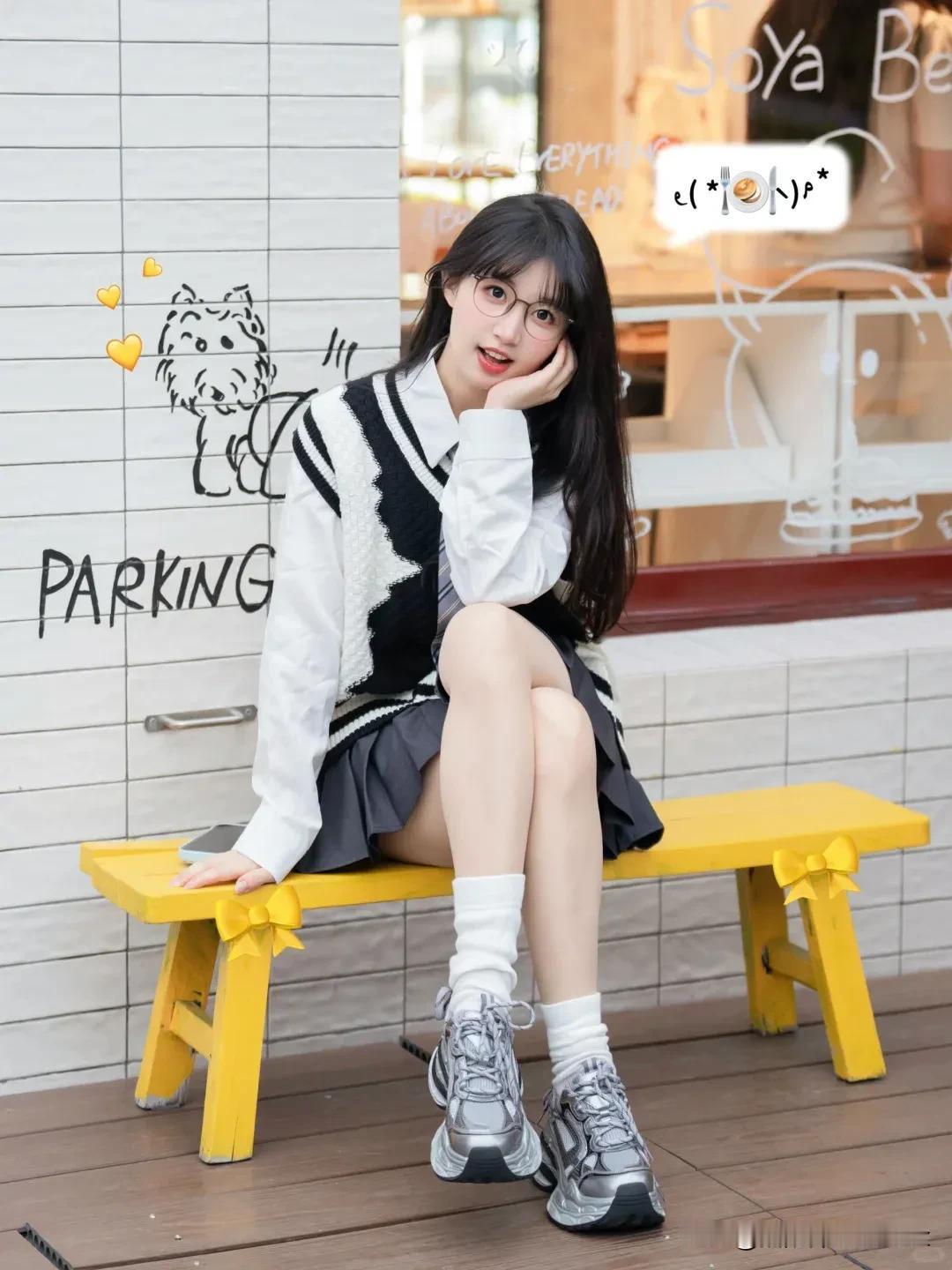 甜品店也太可爱了吧～