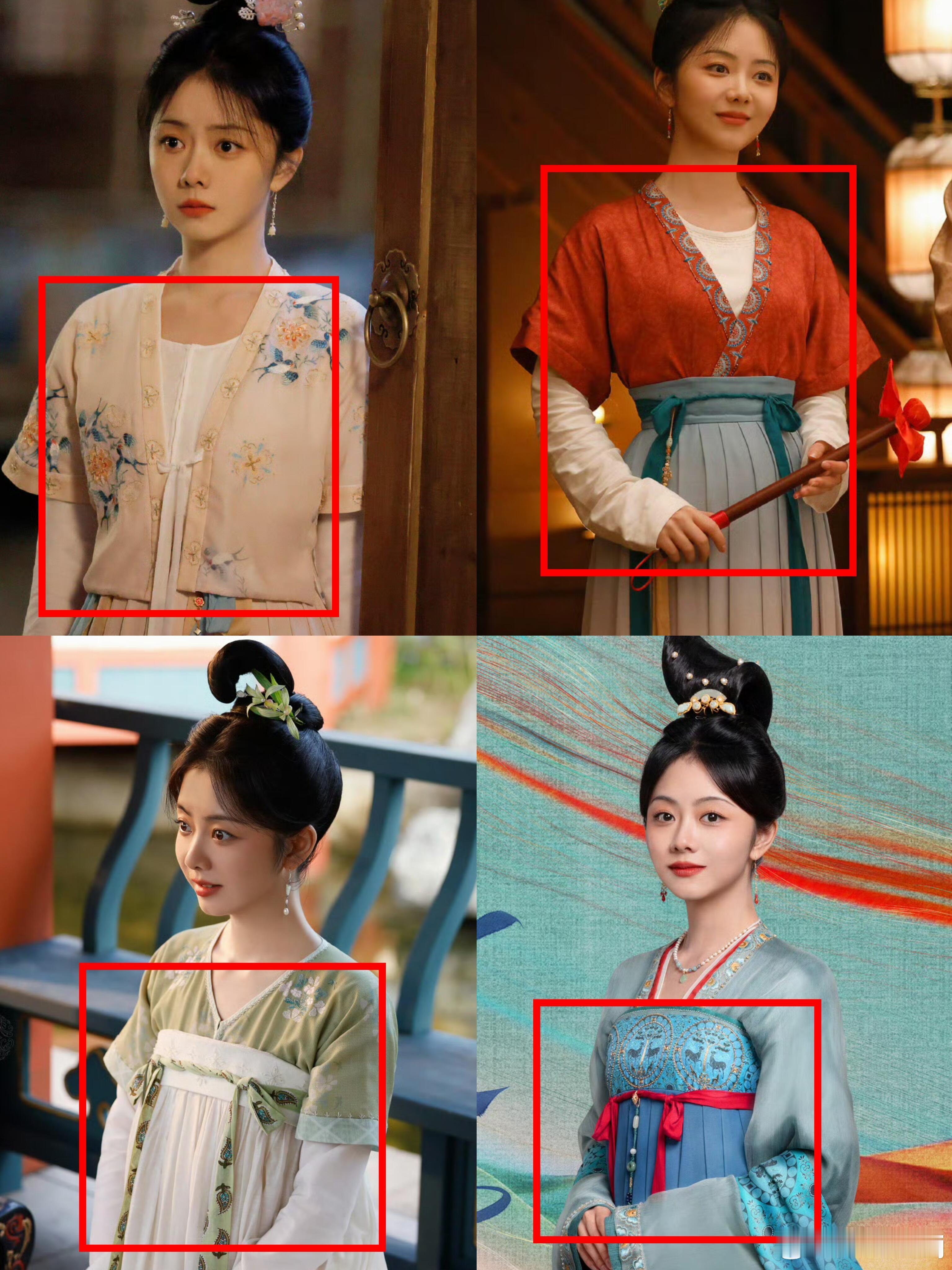 刚开始看蜀锦人家时只觉得服饰华丽、纹样优美，衣服的配色也很和谐。    直到我看