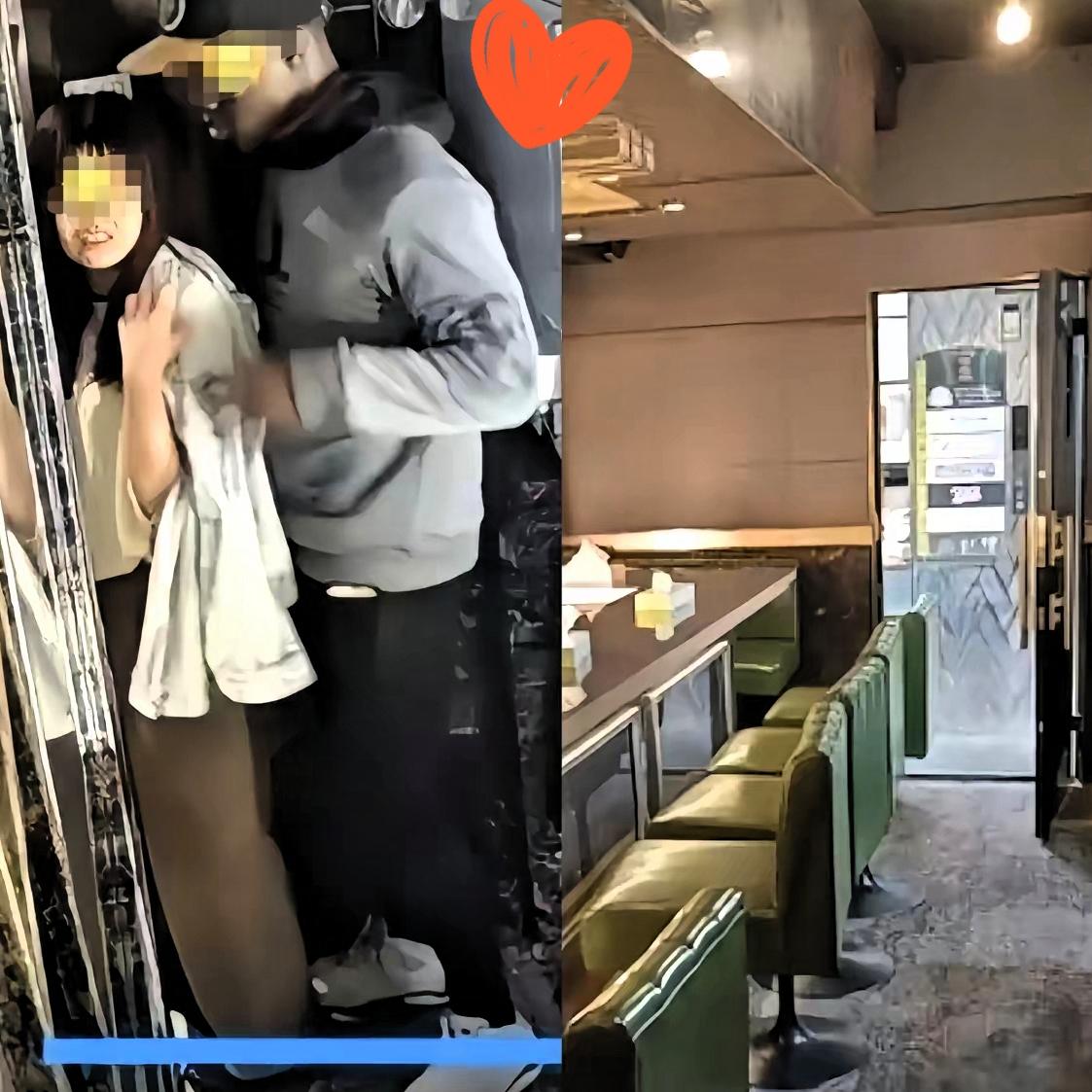 11月9日早上6点，东京涩谷道玄坂的一家烧烤店内，一对年轻男女走进店内的洗手间发