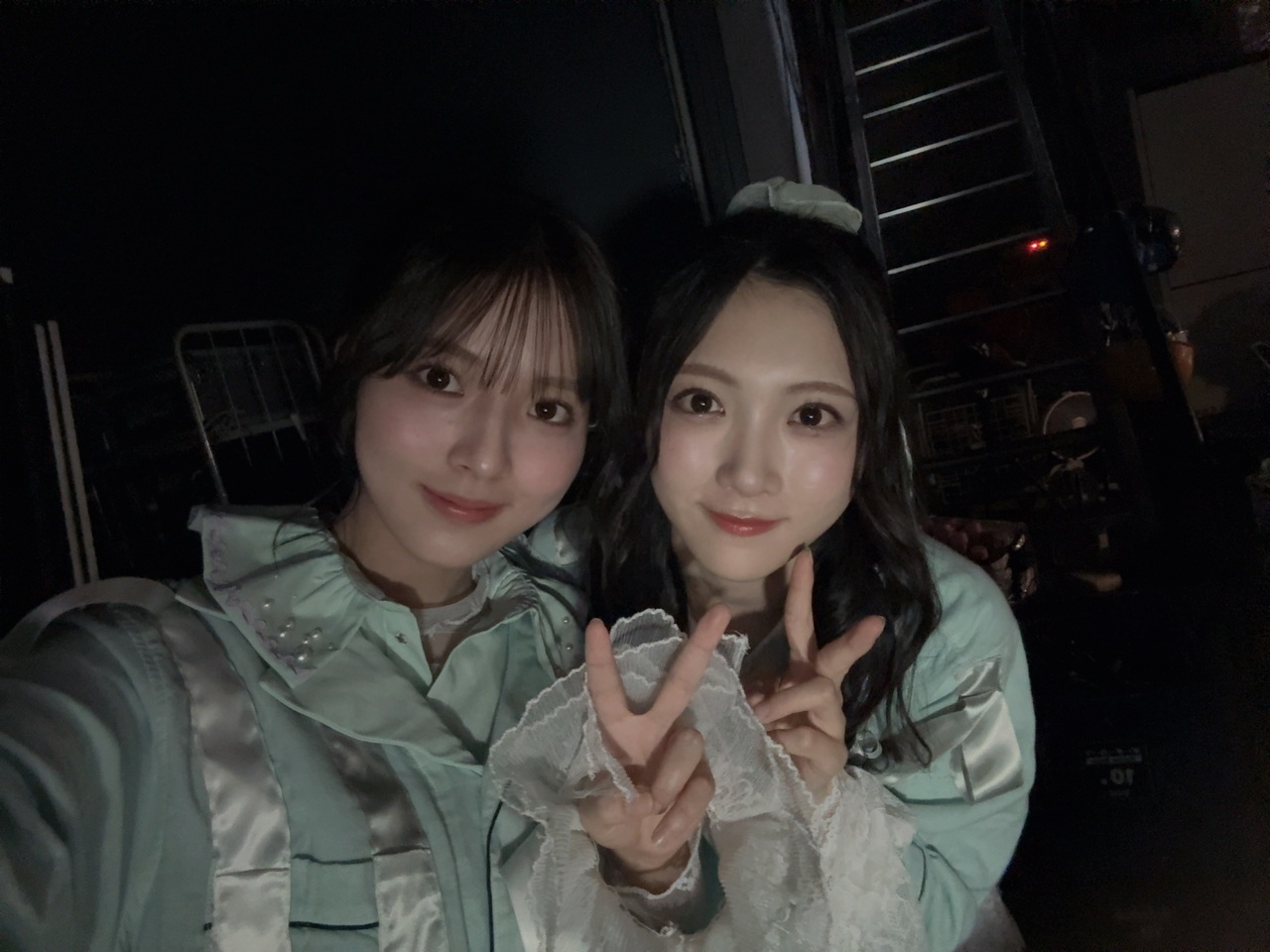 中嶋優月「MVのために髪を暗くして、髪型は外ハネにしてもらいました🪞どうかな。