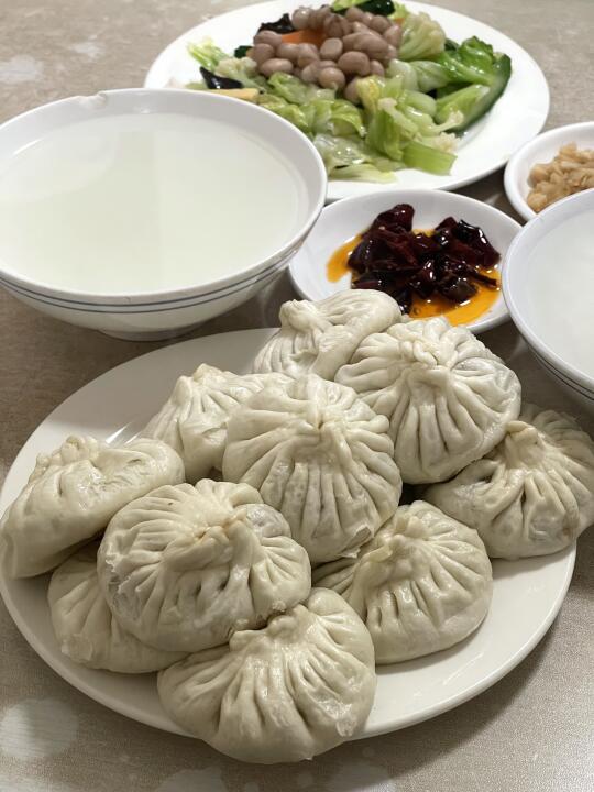 天津TOP级好吃的包子（我封的）👍🏻👍🏻👍🏻