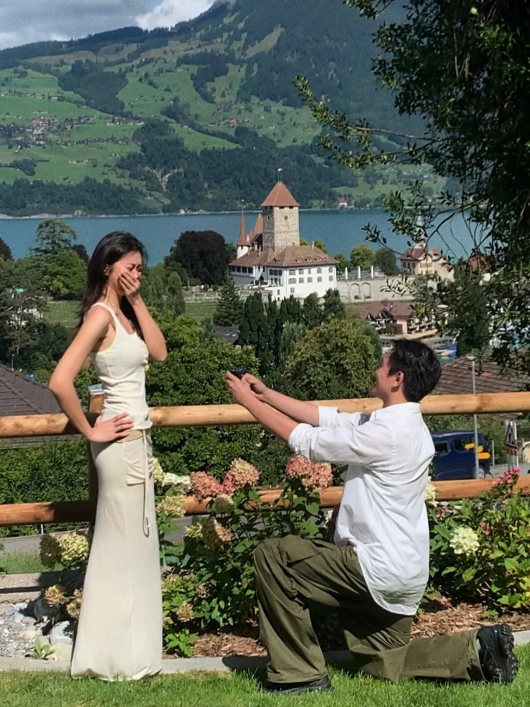 在瑞士我被求婚了！！🤍💍