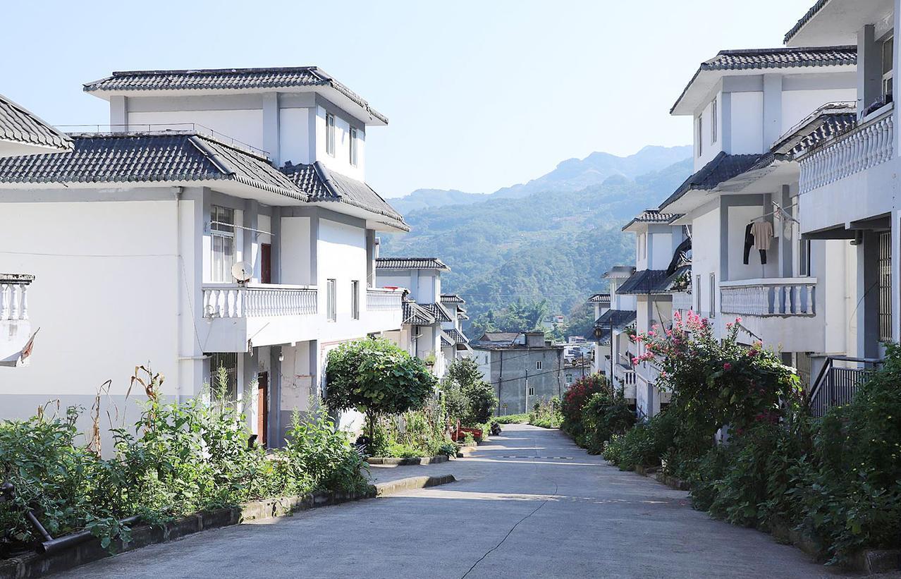 建个新农村，别光盯着漂亮的房子，啥都得从根上扎起。想想看，咱们的山山-water