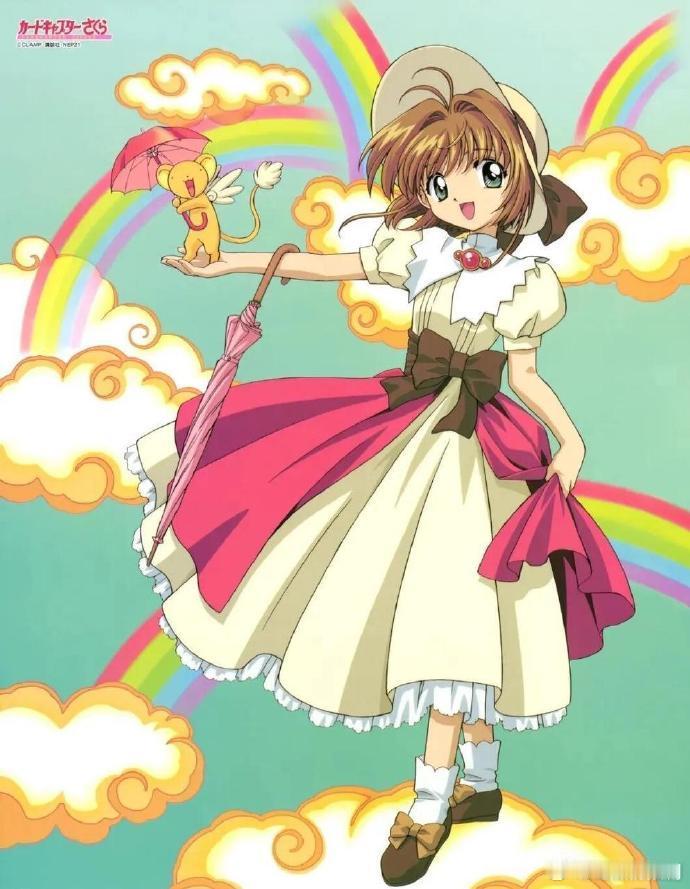 百变小樱二次元白月光 小樱的新造型梦幻感拉满！熟悉的魔法风格 + 不变的温暖勇气