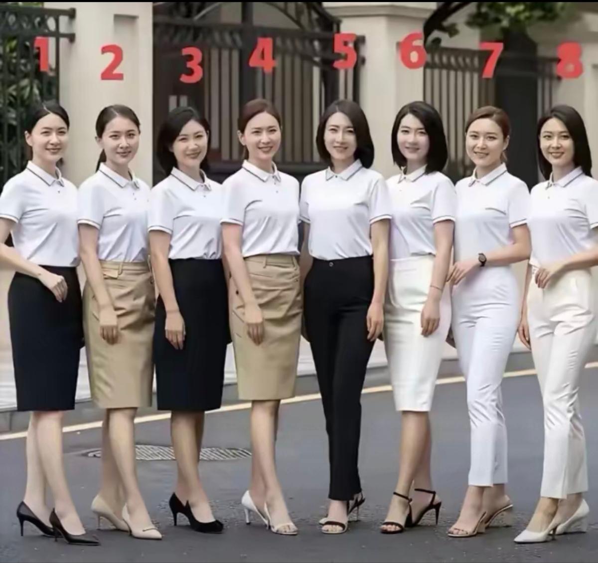 就觉得7号最好看。