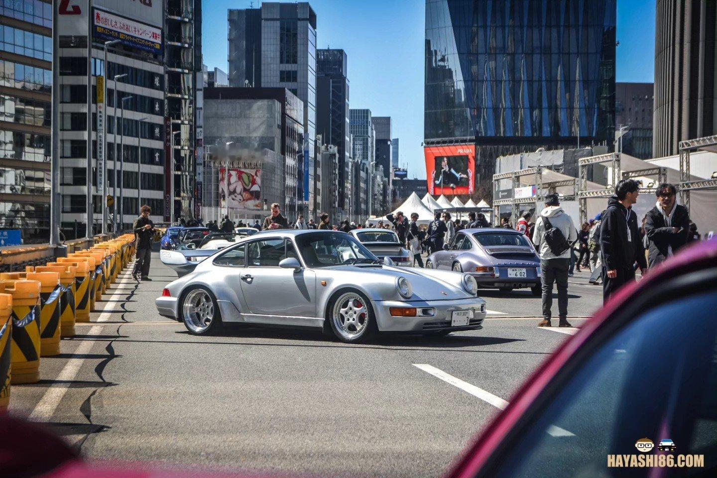 东京KK线 高架桥上的保时捷车聚活动 pt.18 日本风情画 东京KK线 KK线