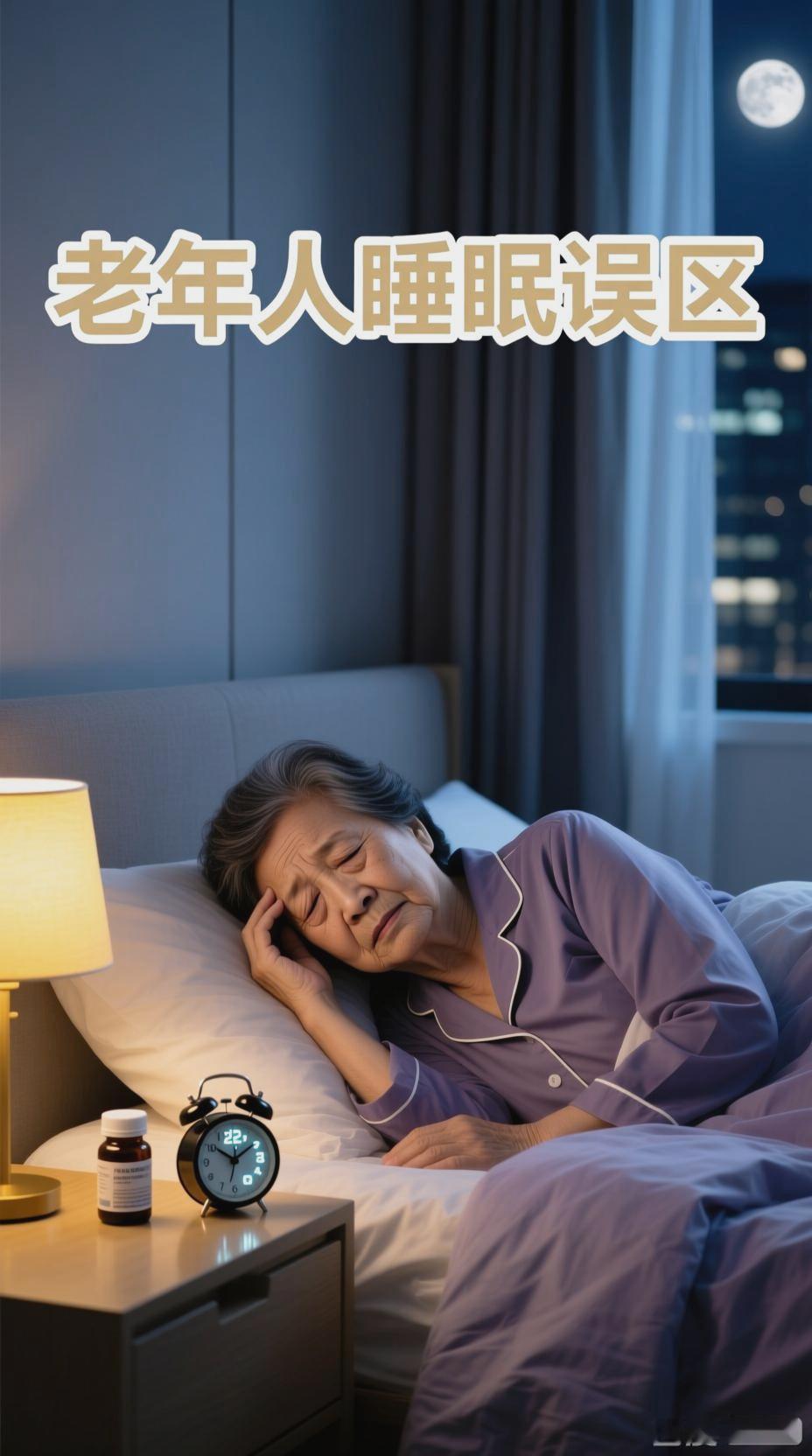 老年人睡眠的三个误区
       2026年，我更关注老年人生活，特别是睡眠。